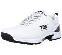 SS Acc0412, Men's Cricket Shoes, 45 EU, White Black, 10.5 UK