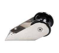 SS bow roller 155 x 51 mm - 1 PC Osculati - 01.118.82 - 0111882