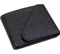 SS Creation Men's Leather Wallet (Black), Multi _Colour, S