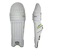 SS Cricket Match Premium Batting Leg Guards - Men's Size, (White Color)