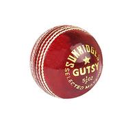 SS Gutsy Leather Cricket Ball, Senior Pack of 6