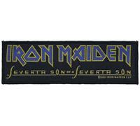SS Iron Maiden Seventh Son Patch British Heavy Metal Band Woven Sew-On Patch Appliqué