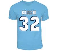 SS Lazio Cristian Brocchi Hero T-shirt in Blue | Size: Medium SS Lazio Blue M