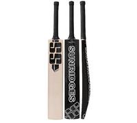 SS Magnum Pro English-Willow Cricket Bat (SH), white, black