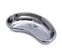 SS Professional Surgical KIDNEY TRAY 8", Curved Shape 6" Dish Basin Stainless Steel Tray for Medical, 10" Dish Basin Stainless Steel Instrument (10")
