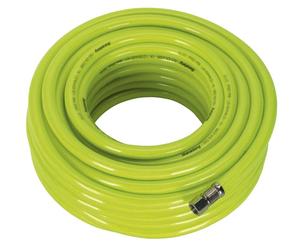 SS Sealey AHFC20 High-Visibility Air Hose with 1/4"BSP Unions 20m x 8mm