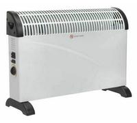 Sealey CD2005T Convector Heater 3 Heat Settings Thermostat & Turbo Fan 2000W