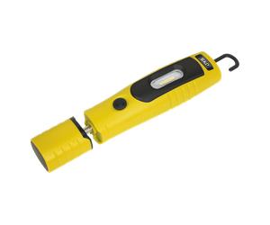 SS Sealey LED3602Y Rechargeable 360° Inspection Light 4W & 3W SMD LED - Yellow