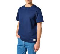 Wrangler Men's Ss Solid Tee T-Shirt, Navy, XXL