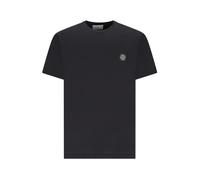 STONE ISLAND Mens Cotton Jersey T-Shirt - Colour: V0029 Black - Size: XL XL