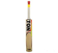 SS TON Maximus Cricket Bat For Mens and Boys (Beige, Size -Short Handle) | Material: Kashmir Willow | Lightweight | Free Cover | Ready to play | For Intermediate Player | Ideal For Leather Ball