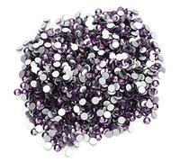SS20 Purple Crystal Glass Rhinestones, 4.8MM Flat Back Jewelry Decoration Diamonds, 1440Pcs DIY Craft Rhinestones for Nails, Clothing, Accessories, Home Decor with High - Quality G