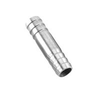 SS304 3-Way Hose Barb Connector Pipe Fitting T Y Straight Cross Elbow Multicolor 6-50mm(Black,22mm)