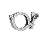 SS304 Clover Triple Clamp Quick Connect Pipe Fitting 1.5"-4"