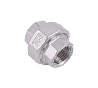 SS304 Female-Female Thread Elbow Union Pipe Fitting 1/4"-2"