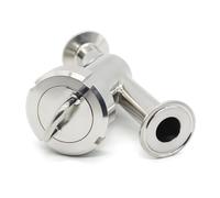 SS304 Sanitary Pipeline Filter Inline Y Filter 19m-51mm Pipe Outer Diameter Tri Clamp 50.5 64mm Self-Made Pipe Fittings(51mm Ferrule 64,300mesh)