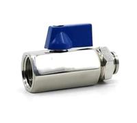 SS304 Stainless Pneumatic Steel Ball Valve, tracheal mini Ball Valve, Manual Inner Wire Quick Insert 1/8" 1/4" 3/8" 1/2"(3/8 inch,16mm)