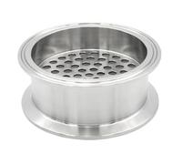 SS304 Stainless Steel Filter Plate Extractor 1.5/2/2.5/3/3.5/4 Inch Tri Clamp Fittings with Mesh(3.5 inch,2 PCS)