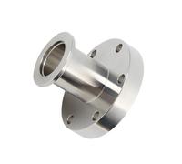 SS304 Stainless Steel Flanges Fittings Adaptor, Ultra High Vacuum Converter Reducing Adaptor 1pc(25 * 25)