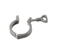 SS304 Stainless Steel Sanitary 1.5" to 4" Ferrule | Crafted from SS304 stainless steel with a polished finish, this sanitary clamp is built hygienic food and pharmaceutical pipe
