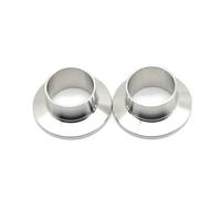 SS304 Stainless Steel Sanitary Food Grade Quick Fitting Chuck Clamp Welding Direct End Quick Opening Flange 12.7MM-254MM(2pcs,102mmOD119)