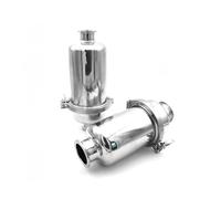 SS304 Stainless Steel Sanitary Short Strainer Filter for 38/51mmPipeline 1.5 "2" Tri Clamp 100 Mesh Beer Homebrew Length 260MM(60MESH_SS304)