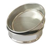SS304 Test Sieve 20cm - Durable 304 Stainless Steel Wire Cloth Sieve for Laboratory and Industrial Use, 80 Mesh, 0.18mm Opening Size