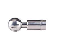SS304 Tri Clamp Tank Rotating Spray Ball, 1.2inch Inner Thread Rotating Cleaning Ball DN50 1pc