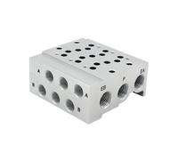 SS5Y5-41 Series 5 Port Solenoid Valve Body Ported Manifold for SY5140 SY5240 Air Exhaust(SS5Y5-41-06)