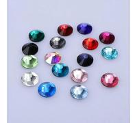 SS6-SS20 1440Pcs Top Glass Crystal Non Hotfix Rhinestones Flatback Glitter Stones Nail Art Decorations DIY Accessories-Mix Color-SS6(1.9-2.0mm)-1440Pcs