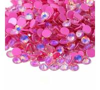 ss6-ss30Glitter Crystal Mocha Opal Non Hotfix Rhinestones Flatback Strass стразы Nails Crystals Diamond for Nail Art Nail Charms-ROSEO-Mix s6-s20 1440pcs