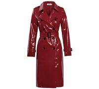 SS7 Womens Maxi Trench Coat Vinyl