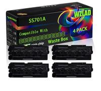 SS701A Compatible for Samsung Waste Box with Chip MultiXpress X 4200 Series X 4220 RX X 4250 LX X 4300 Printers (4 Pack Black)