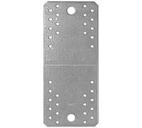 SS8® 1 x 210x90x2.5mm Flat Bracket Metal Joining Plate Steel Brackets Fixing Sleeper Fence Timber Heavy Duty Galvanised