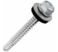 SS8® 100 x 20mm Screws Hex Head Self Tapping Roofing Bolts for Metal and Wood