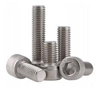 SS8 Allen Socket M12 X 30mm Cap Head Screws Bolts Pack Of: 1 Din 912 A2 Stainless Steel