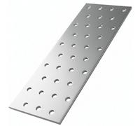 SS8 Flat Joining Plate 100mm X 40mm (Pack Of: 50) Heavy Duty 2.0mm Galvanised Structural Timber Connector