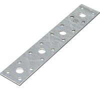 SS8 LP3 200x35 x2.5mm Flat Connecting Joining Plate Galvanised Heavy Duty Bracket Steel Sheet Timber Quality
