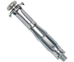 SS8 Metal Hollow Wall Anchor Molly Bolt M6x36mm for Plasterboard - Pack of 2