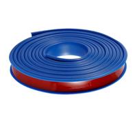 Ssamall Blue 3 Meters U-Shape Edge Banding, TPE Self Adhesive Veneer Edging Trim Flexible Edge Protector, DIY Furniture Edge Strip for Countertop Table Cabinets Chairs Shelves Restoration (20mm)