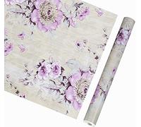 SSamall Flowers Pattern Wallpaper Sticky Self adhesive Shelf Drawer Liner Bedroom Livingroom Wall Sticker 45cmx250cm