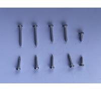 SSC 10Pcs Screw Set for Scalextric Cars, 4 Different Screw Size 6.4mm, 9.5 mm, 12.7mm, 16mm for Slot Cars, Repair Renew Kit for Scalextric Slot Cars Repairment, Fits all Slots Cars, Superb Car Repairs