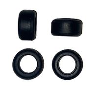 SSC 4x Super Grip Small Slick Tyres 9mm | Scalextric Metro, Mini, Escort, Datsun 260z, Maestro Compatible