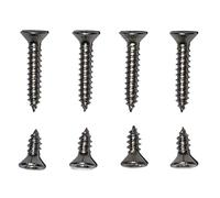 SSC 8Pcs Countersunk Screw Set for Scalextric Cars, 2 Different Screw 6.4mm, 12.7mm for Slot Car, Repair Renew Kit for Scalextric Slot Cars Repairment, Fits all Slots Cars, Body Fixing Screw Set
