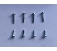 SSC 8Pcs Screw Set for Scalextric Cars, 2 Different Screw 6.4mm, 9.5mm for Slot Cars, Repair Renew Kit for Scalextric Slot Cars Repairment, Fits all Slots Cars, Superb Car Repairs