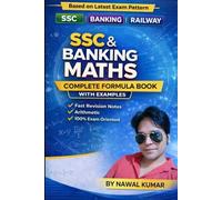 SSC & Banking Maths Complete Formula Book: Fast Revision Notes with Short Tricks for Competitive Exams