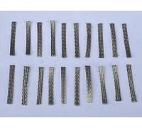 SSC Easyfit 20x Short Braids for Slot Car Guide Blades | Scalextric Compatible Replacement Spare Parts