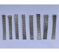 SSC Easyfit 8x Short Braids for Slot Car Guide Blades | Scalextric Compatible Replacement Spare Parts