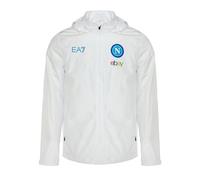 SSC NAPOLI 23/24 Lightweight Windproof Jacket, White, XL