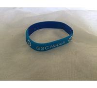 SSC NAPOLI blue and navy silicone wristband